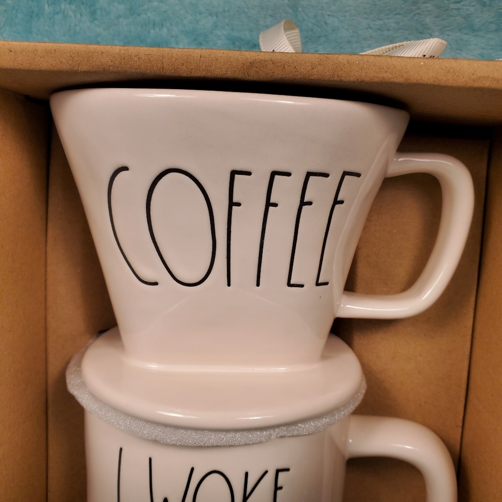 New in Box Rae Dunn Drip Coffee Set - Picture 6 of 6